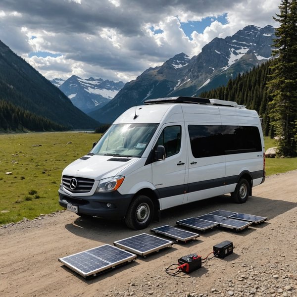 Comment installer un chargeur de batterie solaire pour un camping-car basé sur le Mercedes Sprinter ?